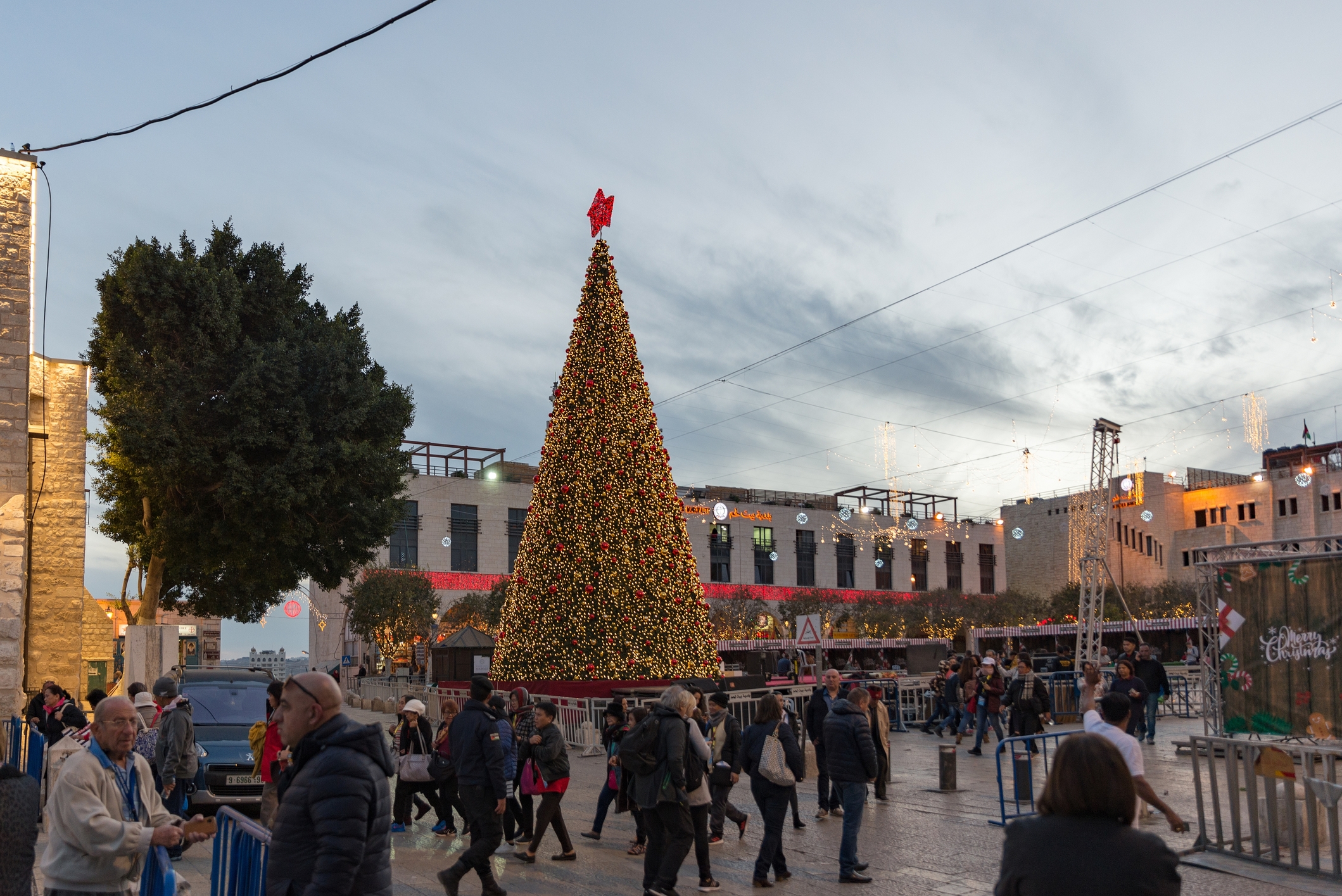 Winter Christmas Festival in Israel