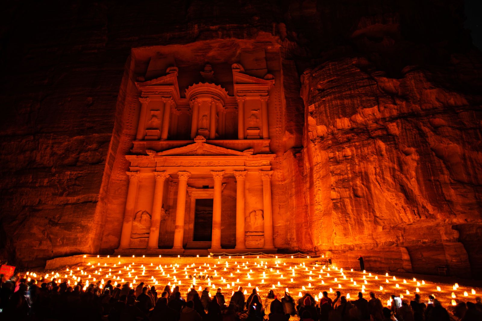 From Jerusalem/Tel Aviv: 2 Day Tour Petra by Night: Magical Experience