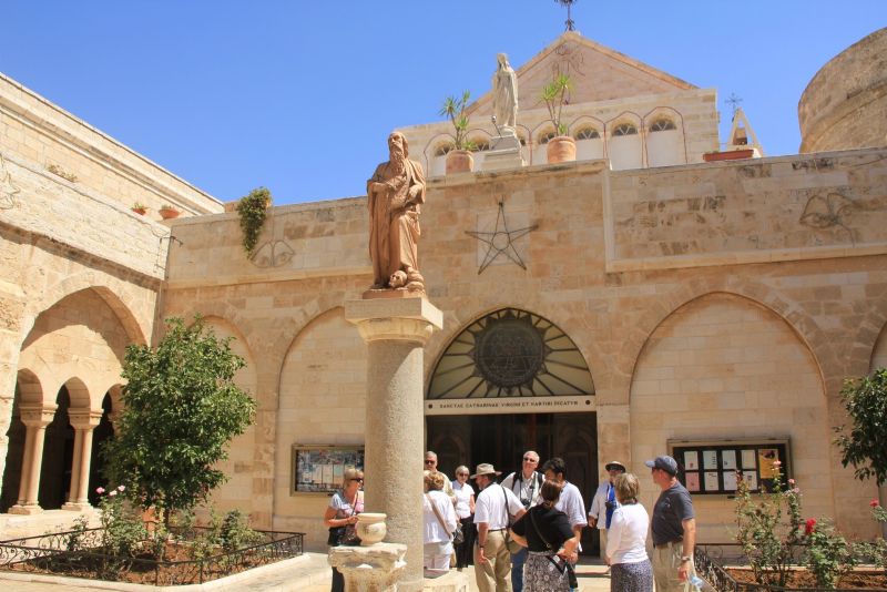 From Jerusalem/Tel Aviv: Bethlehem and Dead Sea Tour