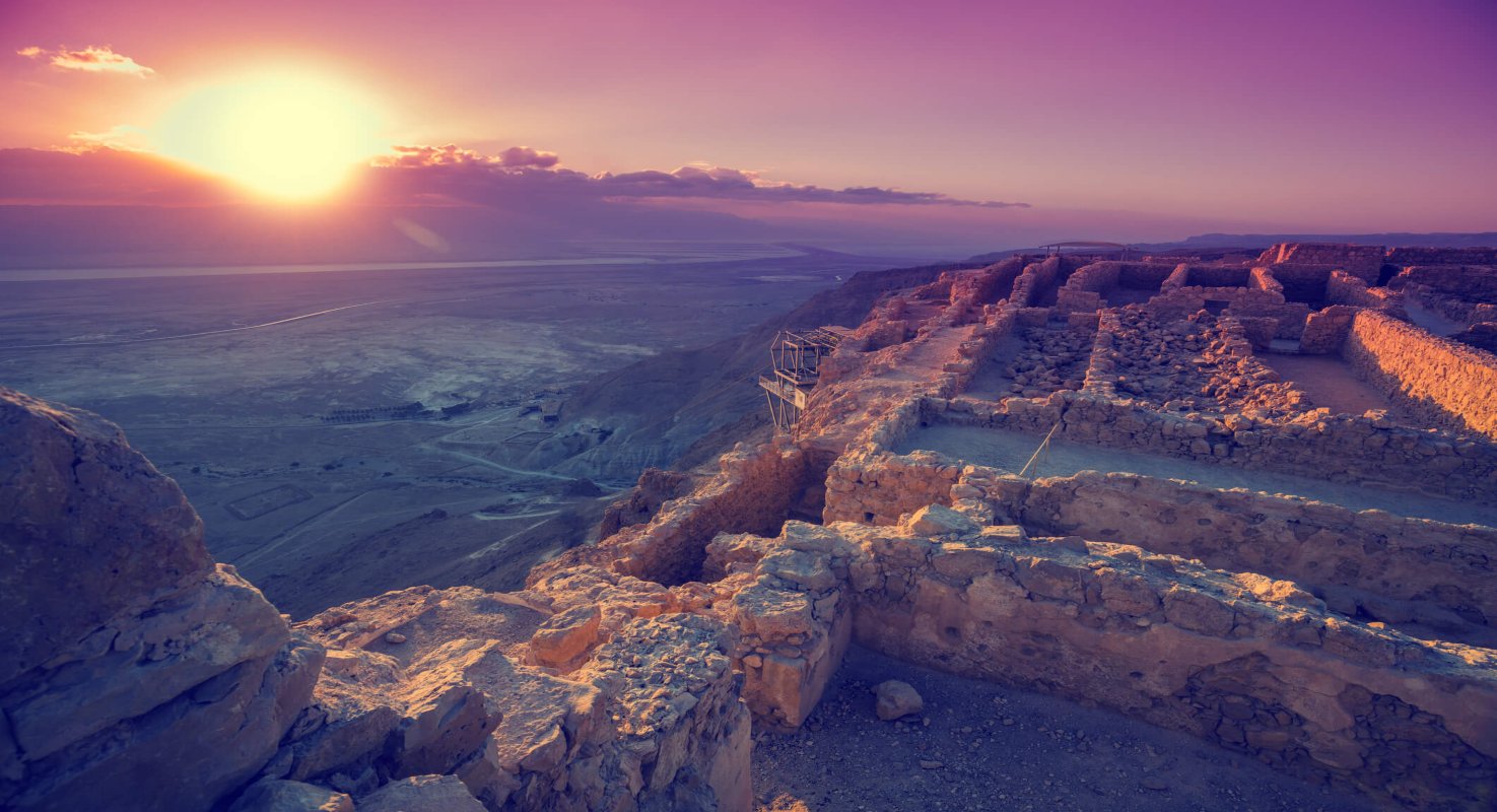 Masada, Dead Sea